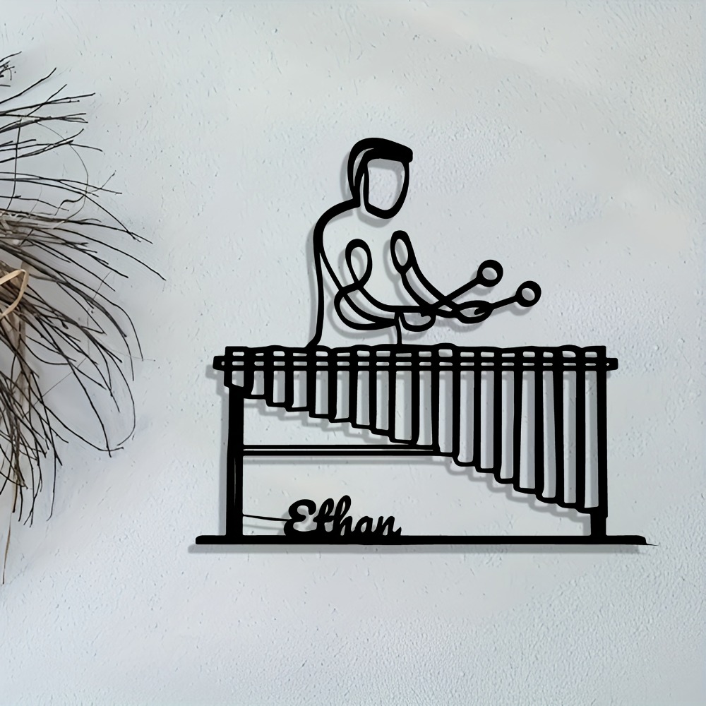 Art And Craft Studio - CIFBUY Arte de Parede em Metal,