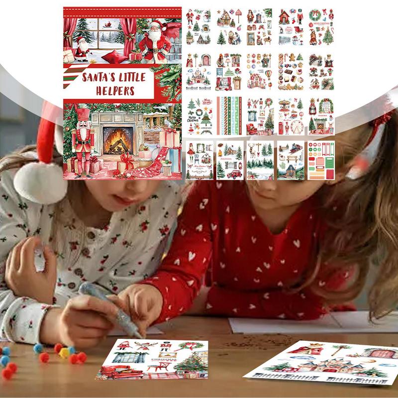 Art Craft Kite - Decorativos Natal Ledger Adesivos, Scrapbooking, Kit
