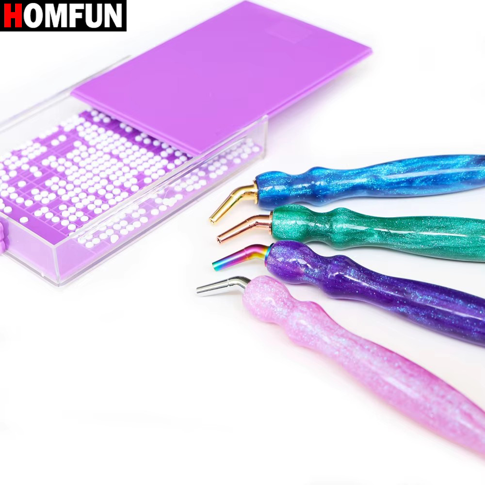 Art Craft Kite - HOMFUN-Pintura Diamante Pen Set com Multifuncionais