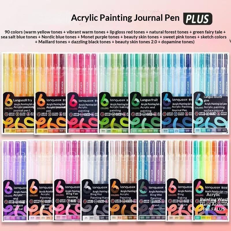 Art Craft School - Conjunto de Canetas Gel para Pintura