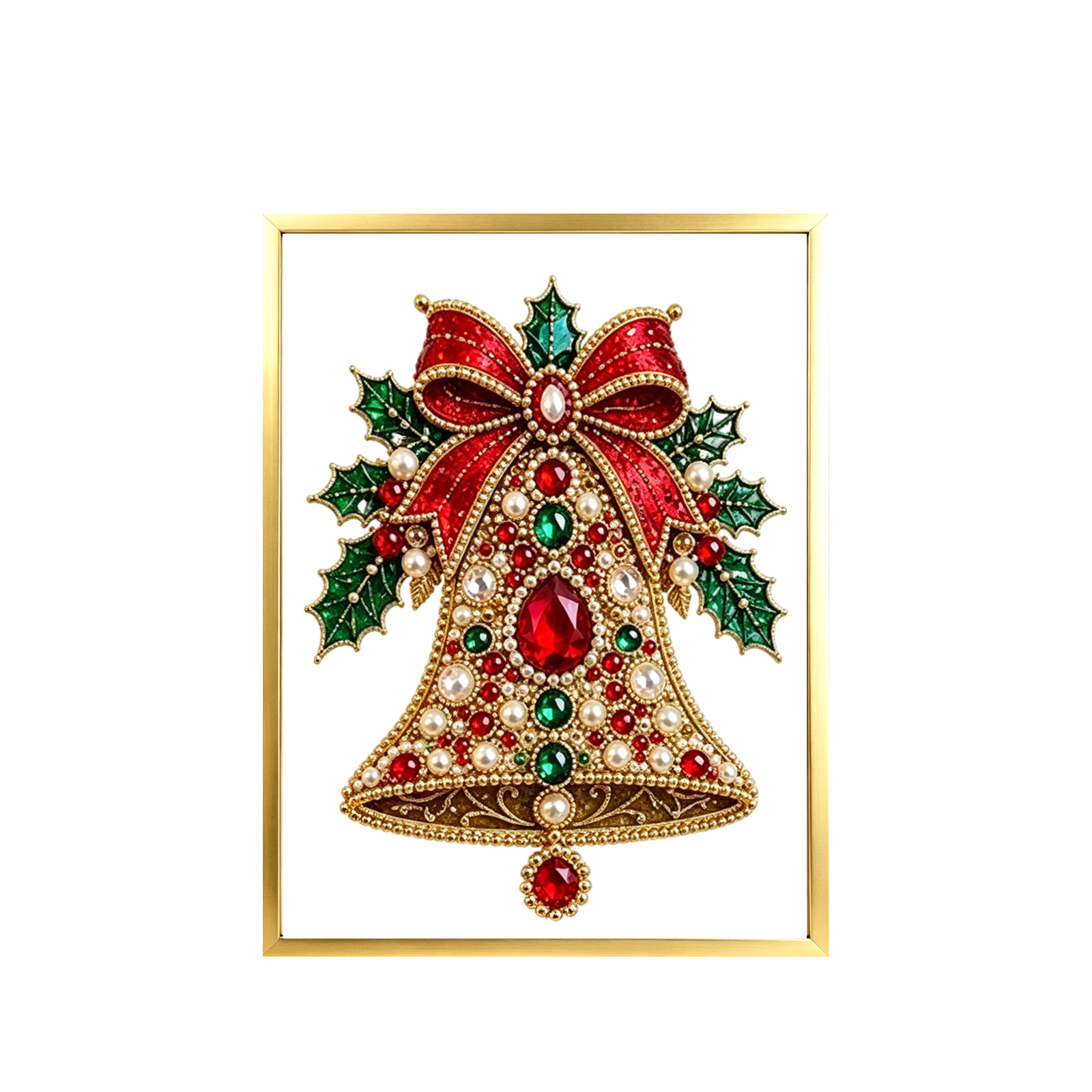 Art And Craft Xmas Tree - Kit de Pintura em Diamante DIY