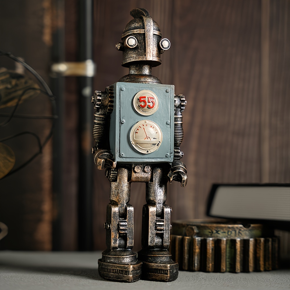 Art Craft Robot - Robô a vapor industrial americano vintage