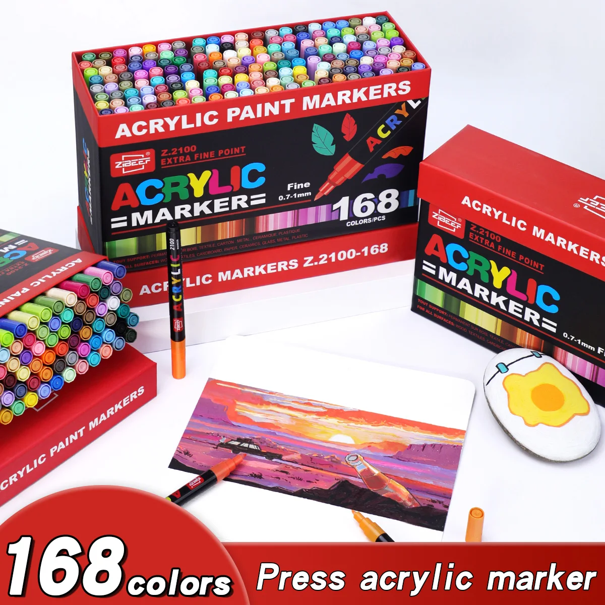 Illustration Marker Set - Conjunto de Canetas Marcadoras de Tinta