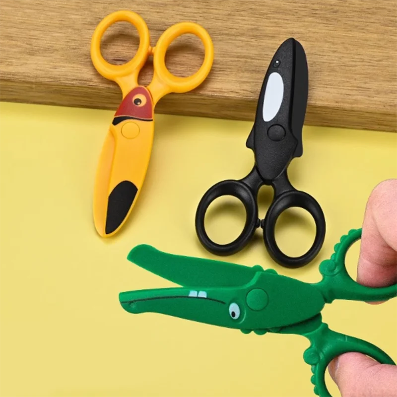 Art Craft For Preschool - Tesoura Infantil Artesanal DIY Fofa para