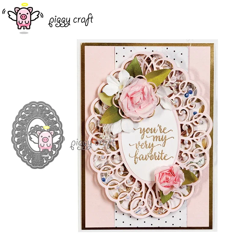 Art Craft Background - Piggy Craft Matrizes de corte de