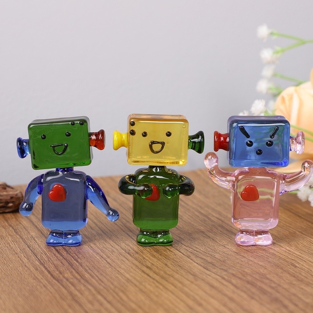 Art Craft Robot - Ornamentos de Robô Coloridos e Únicos,