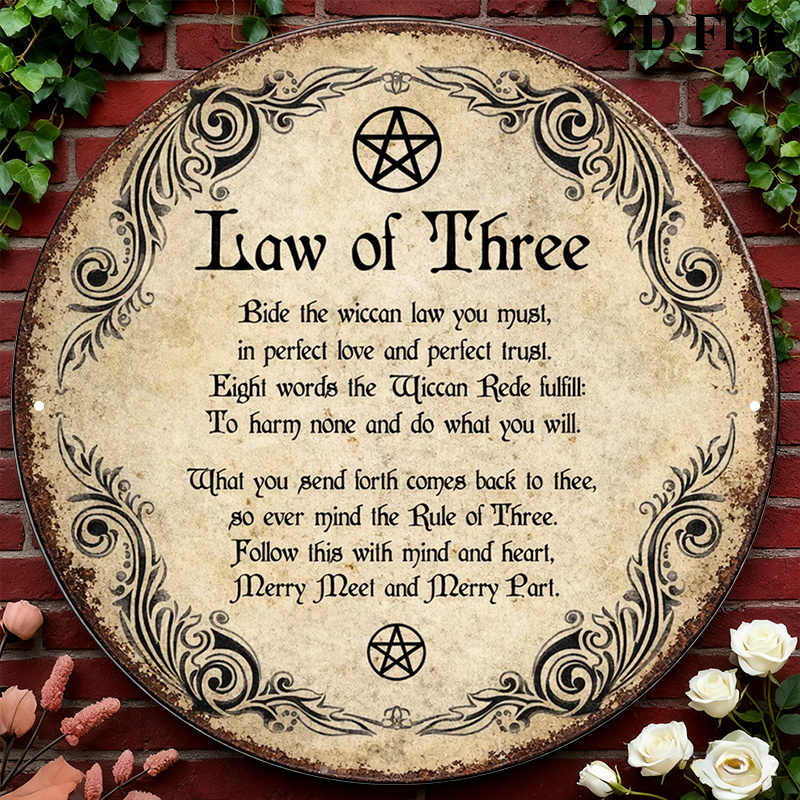 Art & Craft Paper Ideas - CIFBUY Arte de parede vintage Wicca