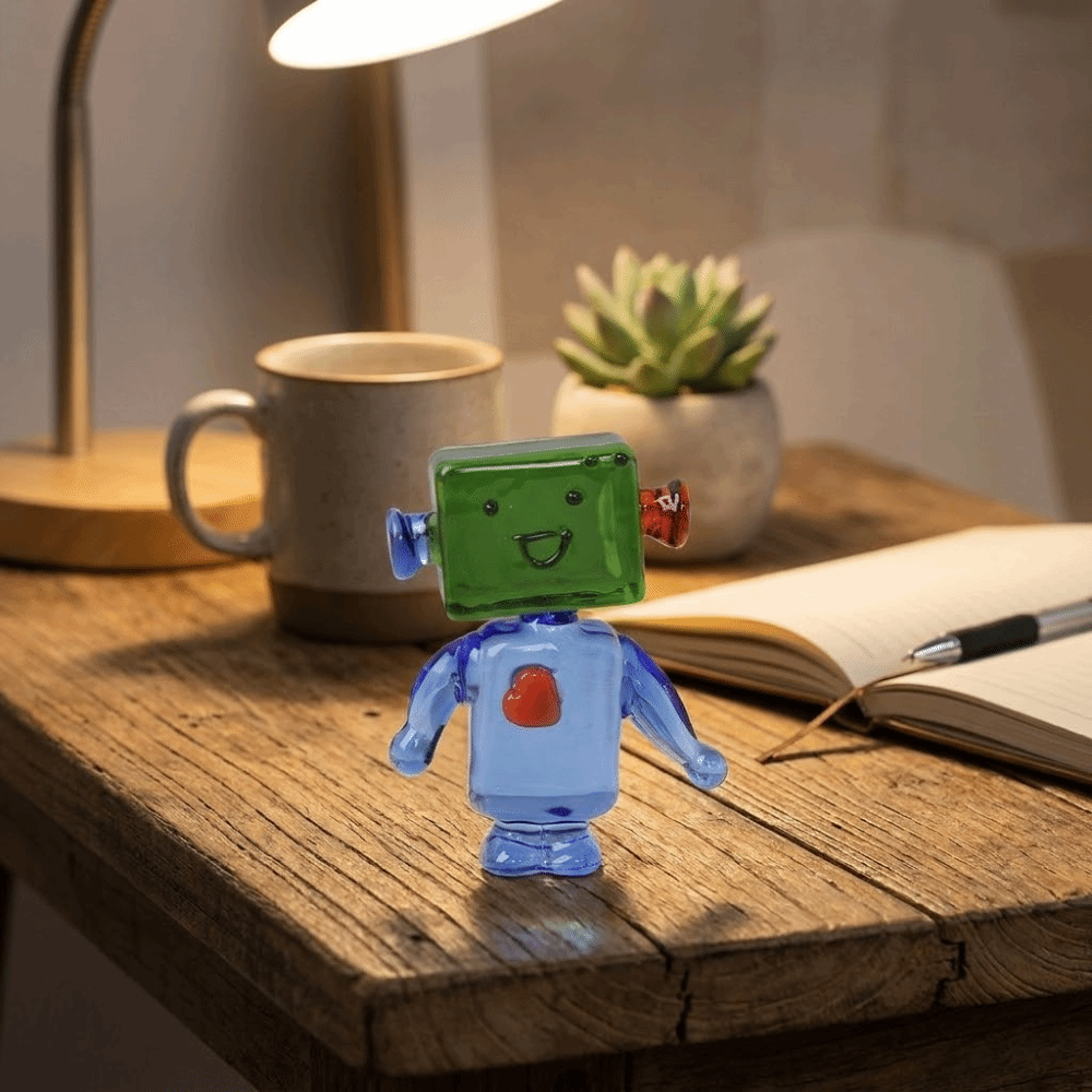 Art Craft Robot - Enfeites de Robôs Coloridos e Fofos,