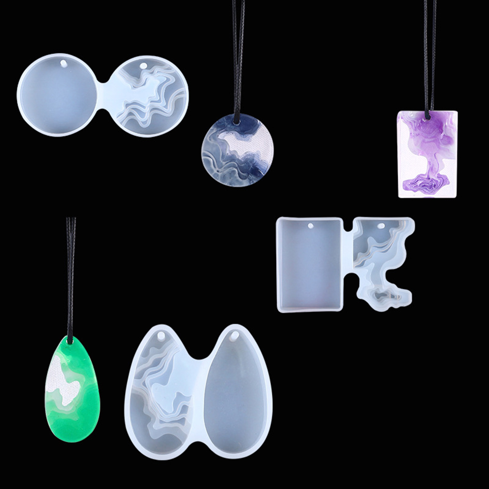 Conjunto de 3 Moldes de Silico - Art Craft Show avaliação e preço