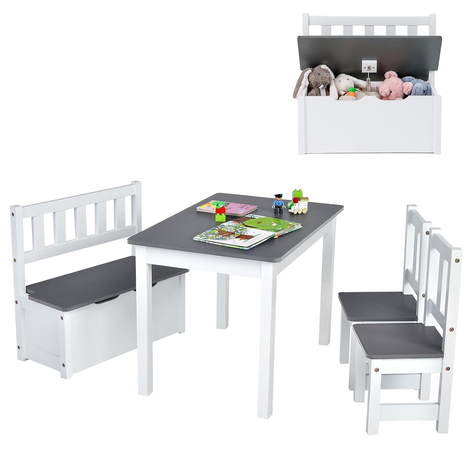 Conjunto de Mesa e Cadeiras In - Art Craft Toddlers avaliação e preço