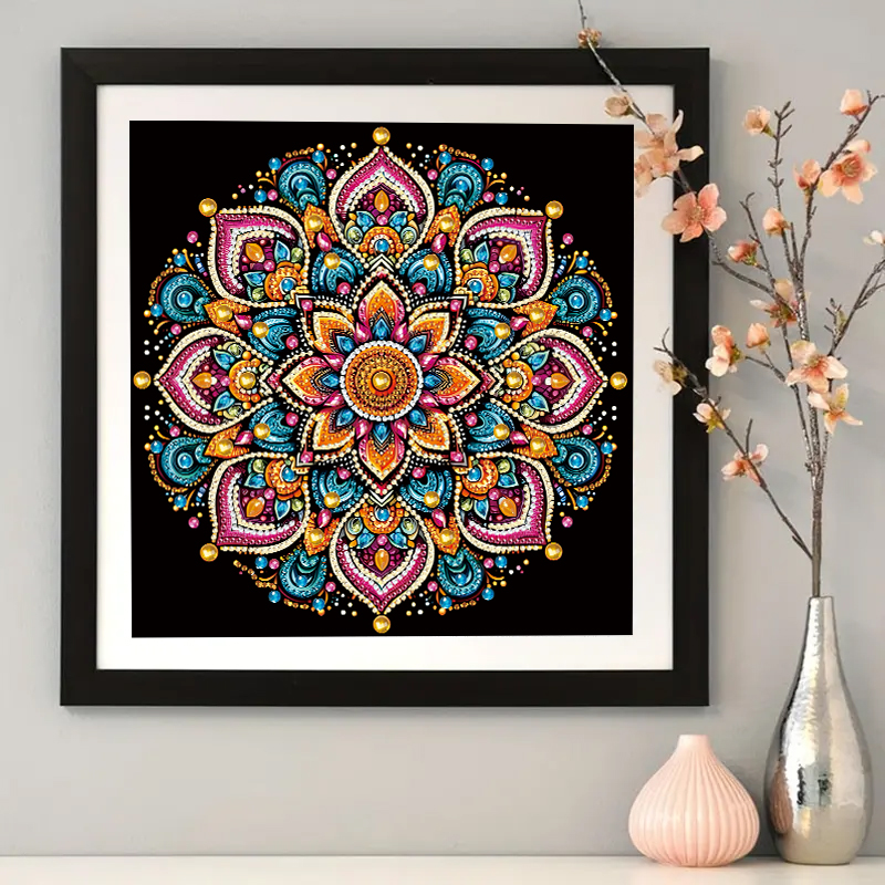 5d diy pintura diamante flor k - Art Craft Website avaliação e preço
