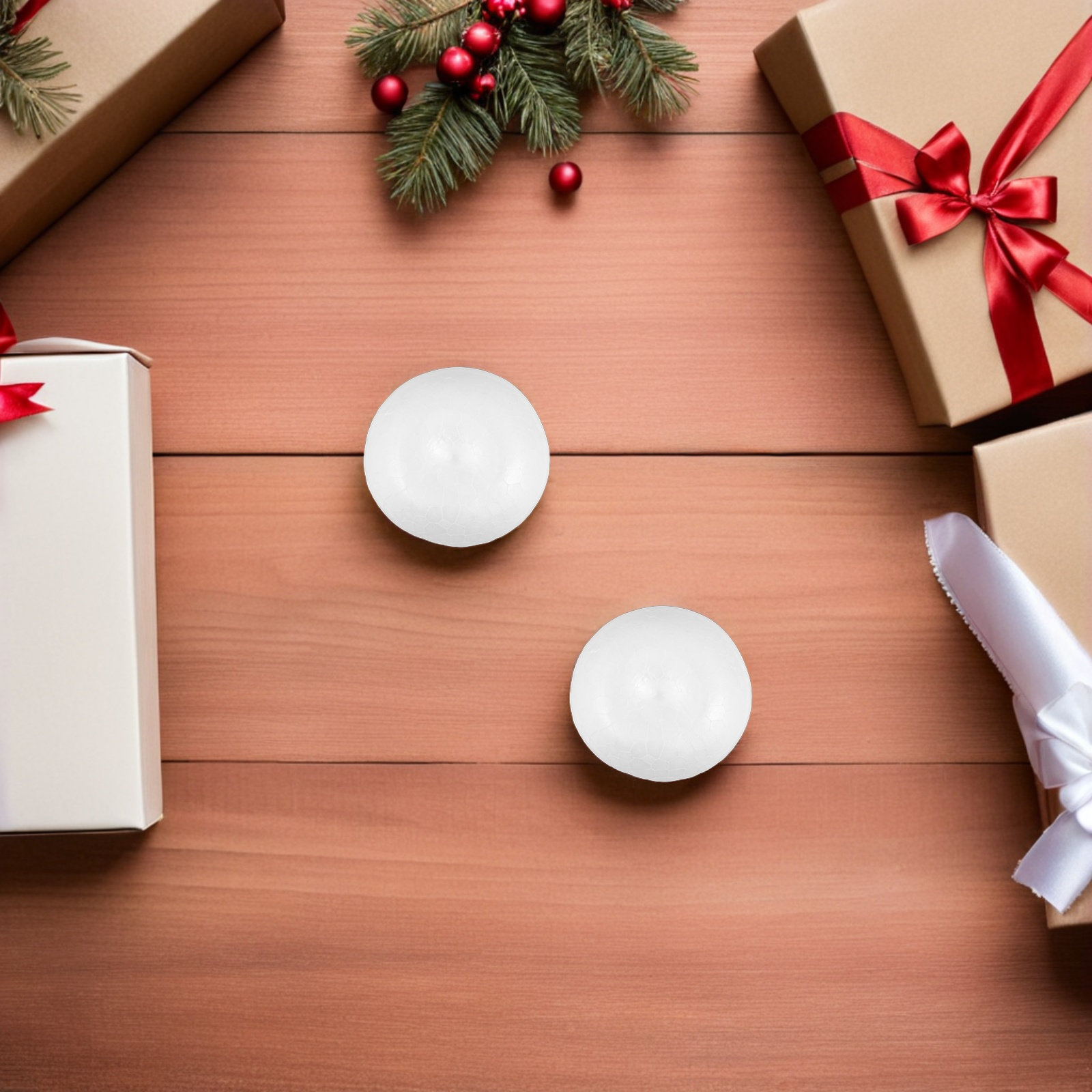 20 Peças de Espuma Branca para - Art Craft Christmas Tree avaliação e preço