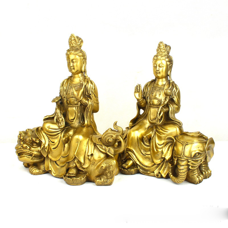 Estátua de Buda Manjushri Sama - Art Craft Elephant avaliação e preço