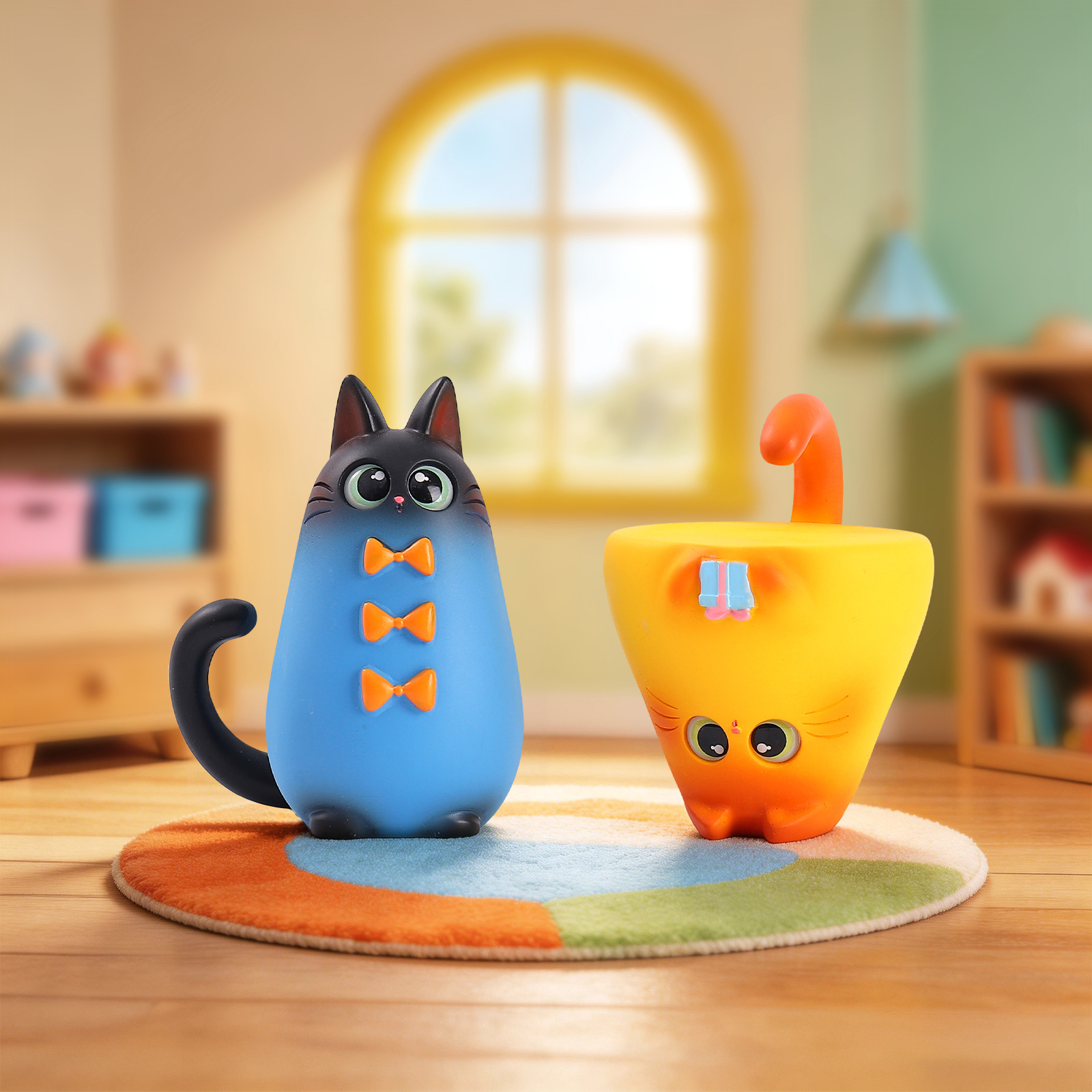 Figurinha de Gato em Caixa Sur - Art Craft Website avaliação e preço