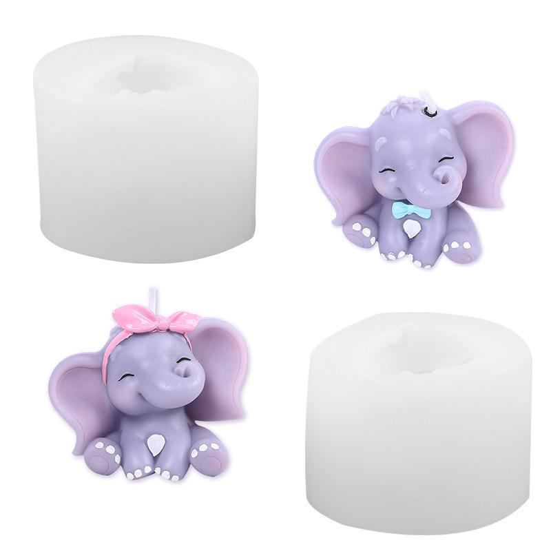 Molde de Silicone 3D de Elefan - Art Craft Elephant avaliação e preço