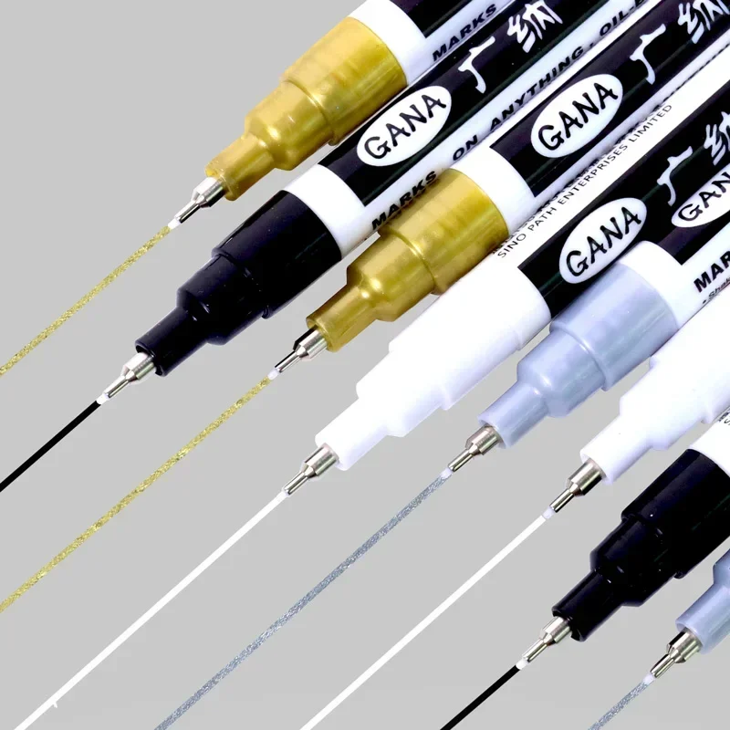 4 Pçs/set À Base de Óleo Branc - Illustration Marker Set avaliação e preço