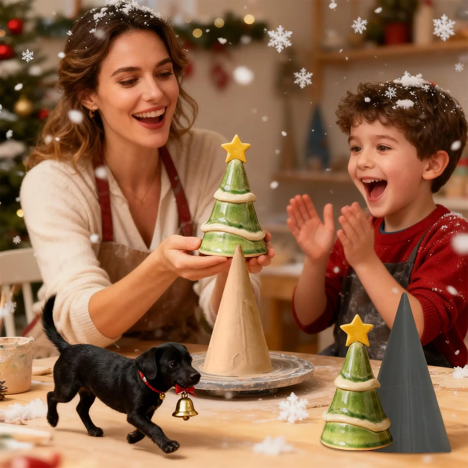 Moldes de Cerâmica Reutilizáve - Art Craft Christmas Tree avaliação e preço