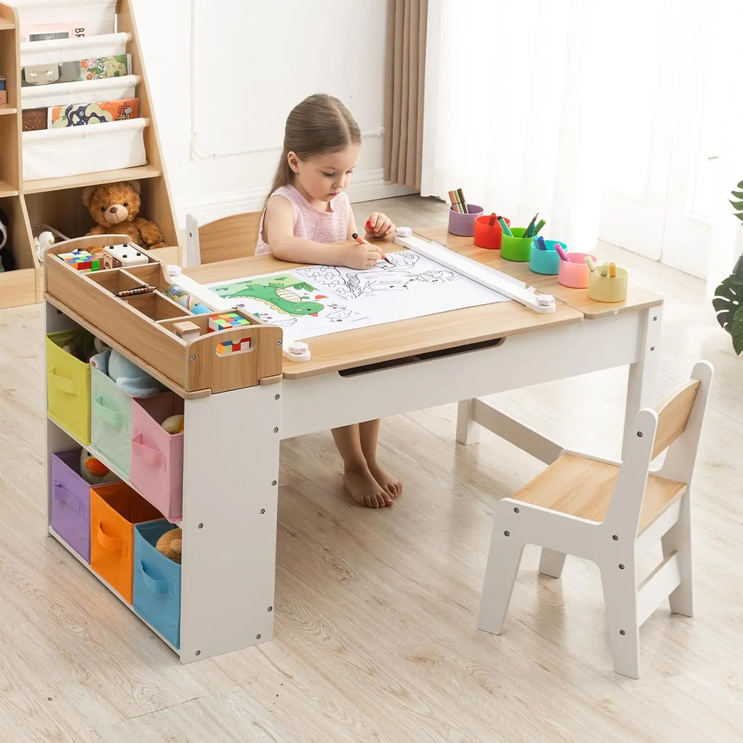 Conjunto de Mesa e Cadeiras pa - Art Craft Toddlers avaliação e preço