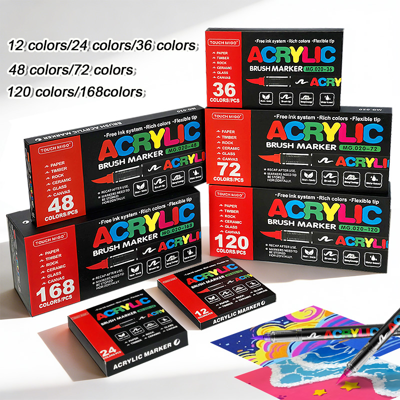 Conjunto de Marcadores Acrílic - Illustration Marker Set avaliação e preço