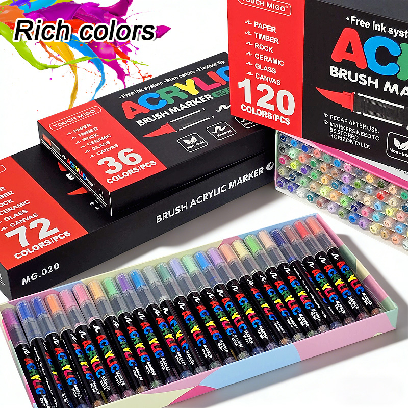 Conjunto de Marcadores Acrílic - Illustration Marker Set avaliação e preço