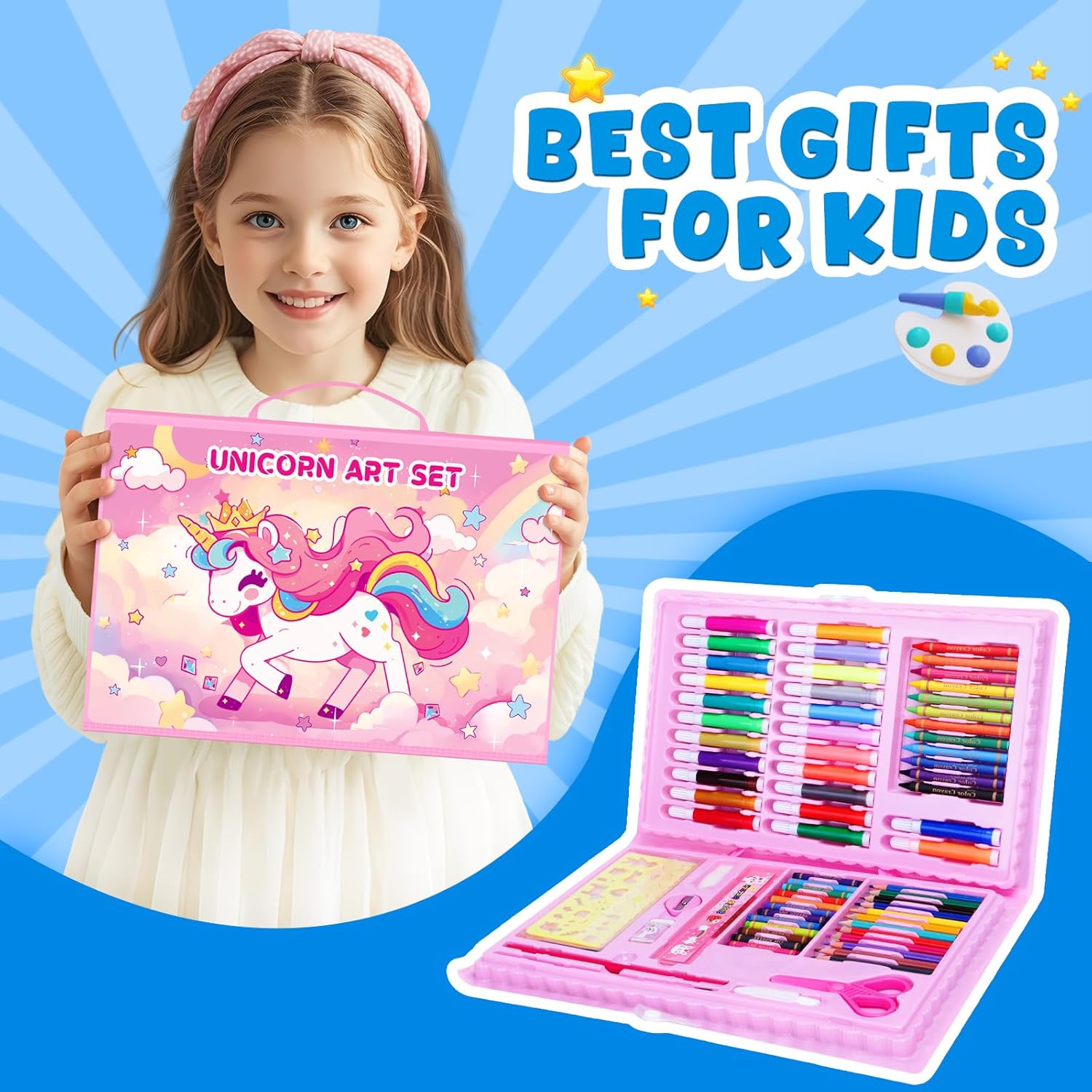 Conjunto de livros para colori - Illustration Marker Set avaliação e preço