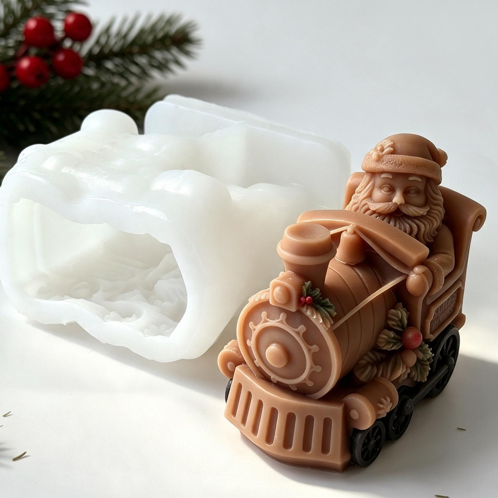 Molde de vela de Natal em form - Art Craft Show avaliação e preço
