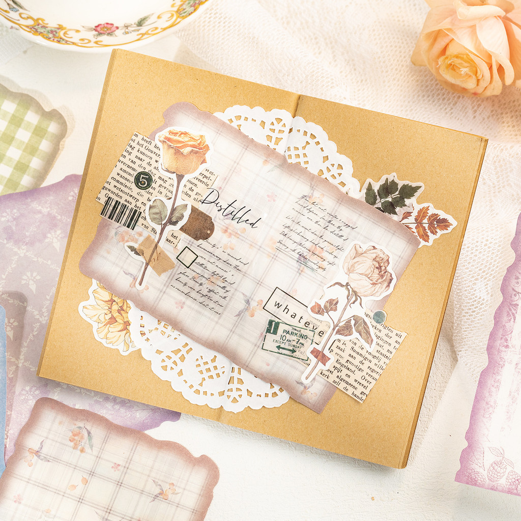 30 Folhas de Papel Vintage par - Art Craft Background avaliação e preço