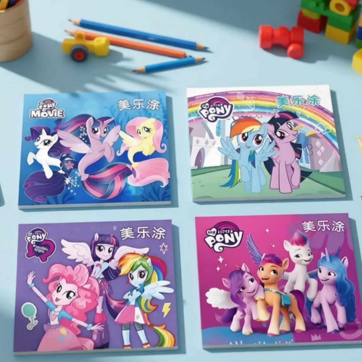 4 Livros de Desenho e Colorir  - Art Craft Movement avaliação e preço