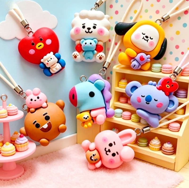 7 peças de pingentes de resina - Art Craft Market avaliação e preço