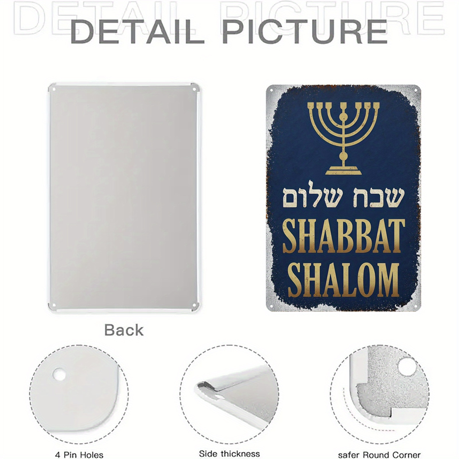CIFBUY Placa de Menorá Judaica - Art & Craft Paper Ideas avaliação e preço