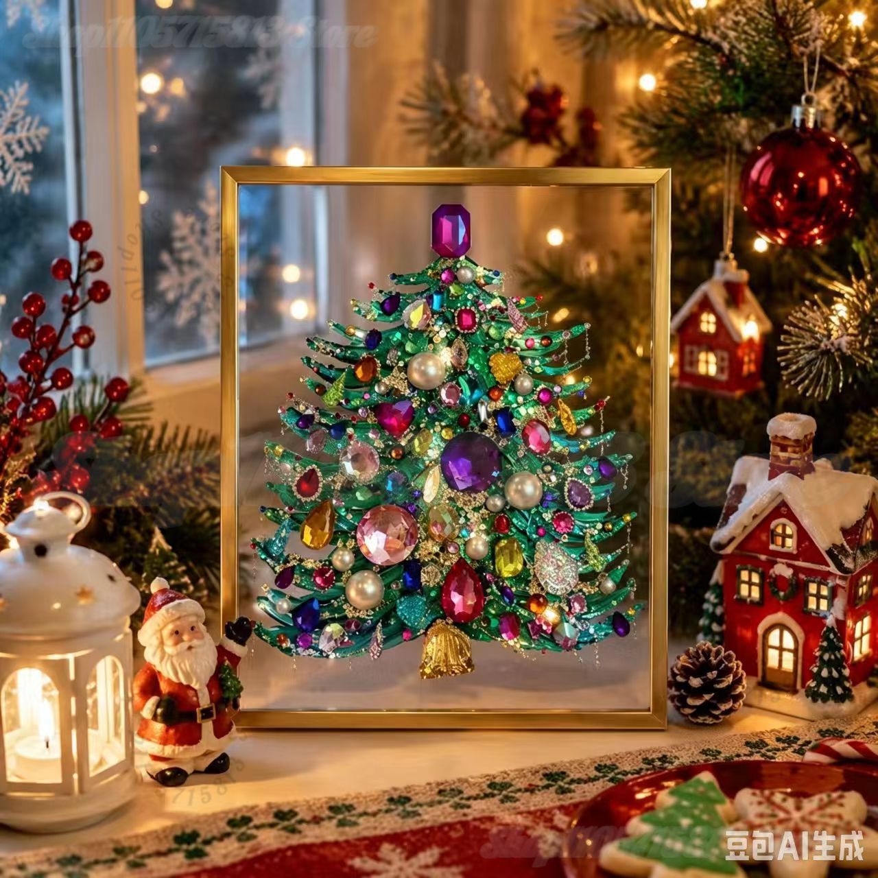 Kit de Arte DIY para Árvore de - Art And Craft Xmas Tree avaliação e preço