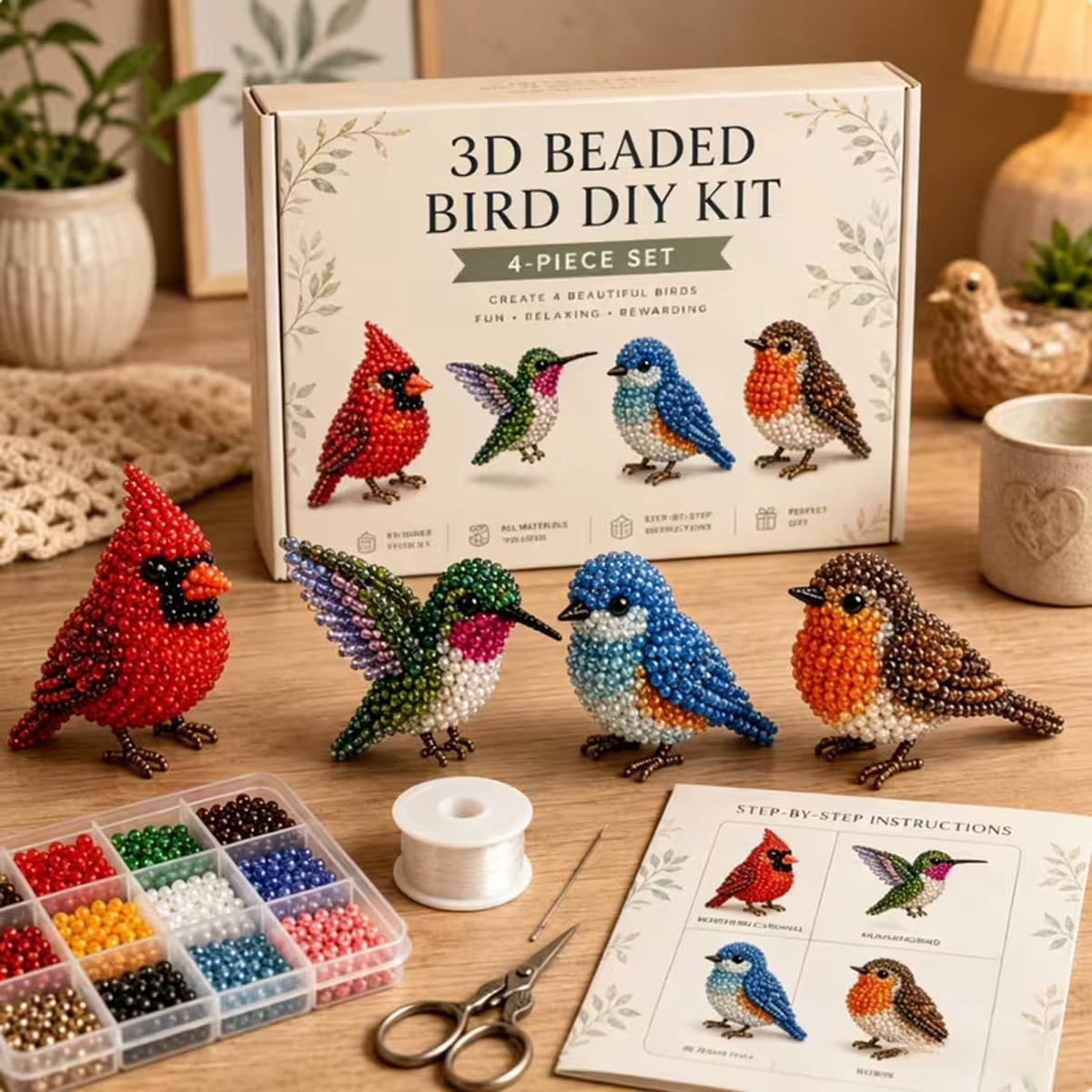 Mini Kit DIY de Animais em 3D  - Art Craft Website avaliação e preço