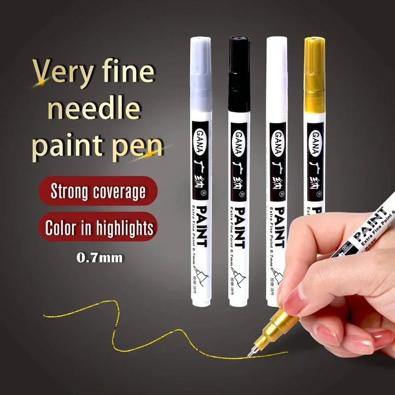 4 Pçs/set À Base de Óleo Branc - Illustration Marker Set avaliação e preço