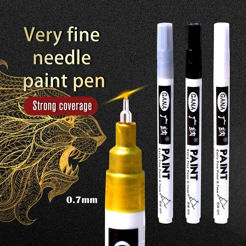 4 Pçs/set À Base de Óleo Branc - Illustration Marker Set avaliação e preço
