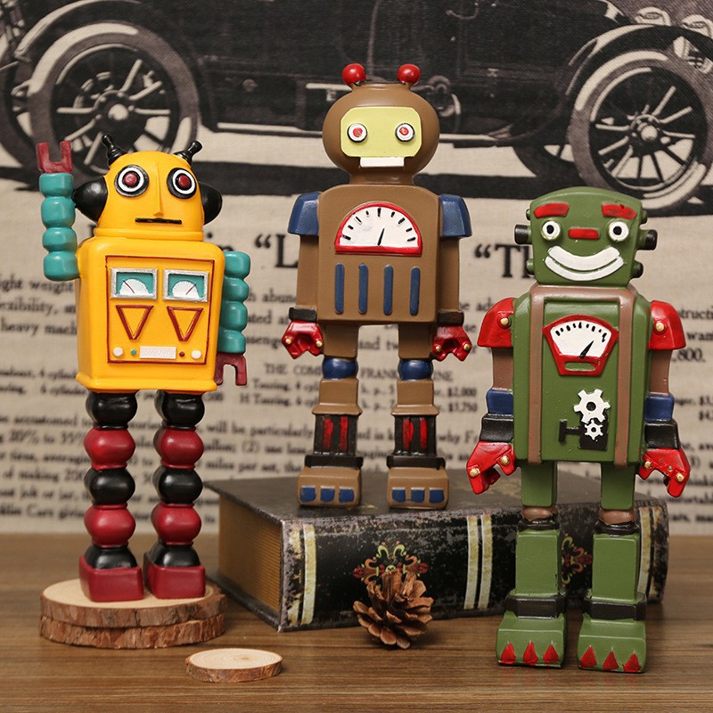 Estátua de Robô em Estilo Cart - Art Craft Robot avaliação e preço