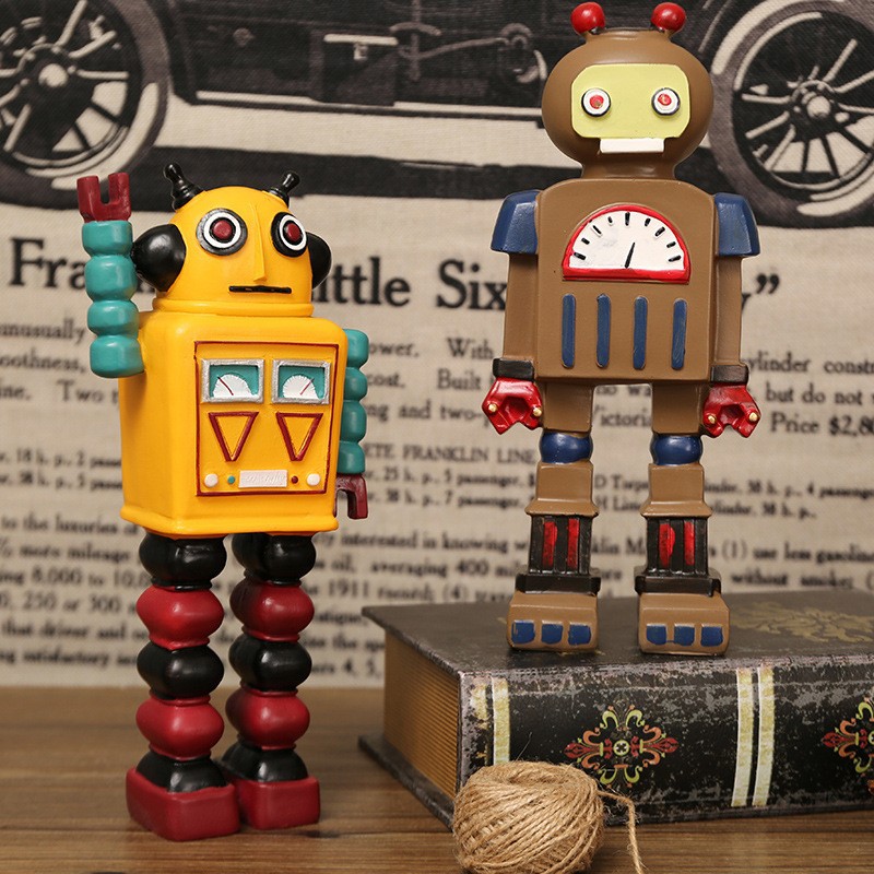 Estátua de Robô em Estilo Cart - Art Craft Robot avaliação e preço