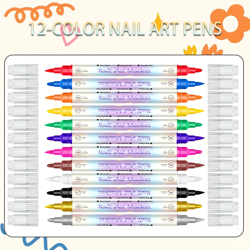 Conjunto de 12 Canetas para Ar - Illustration Marker Set avaliação e preço