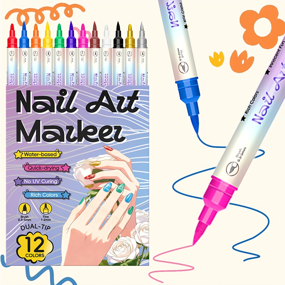 Conjunto de 12 Canetas para Ar - Illustration Marker Set avaliação e preço