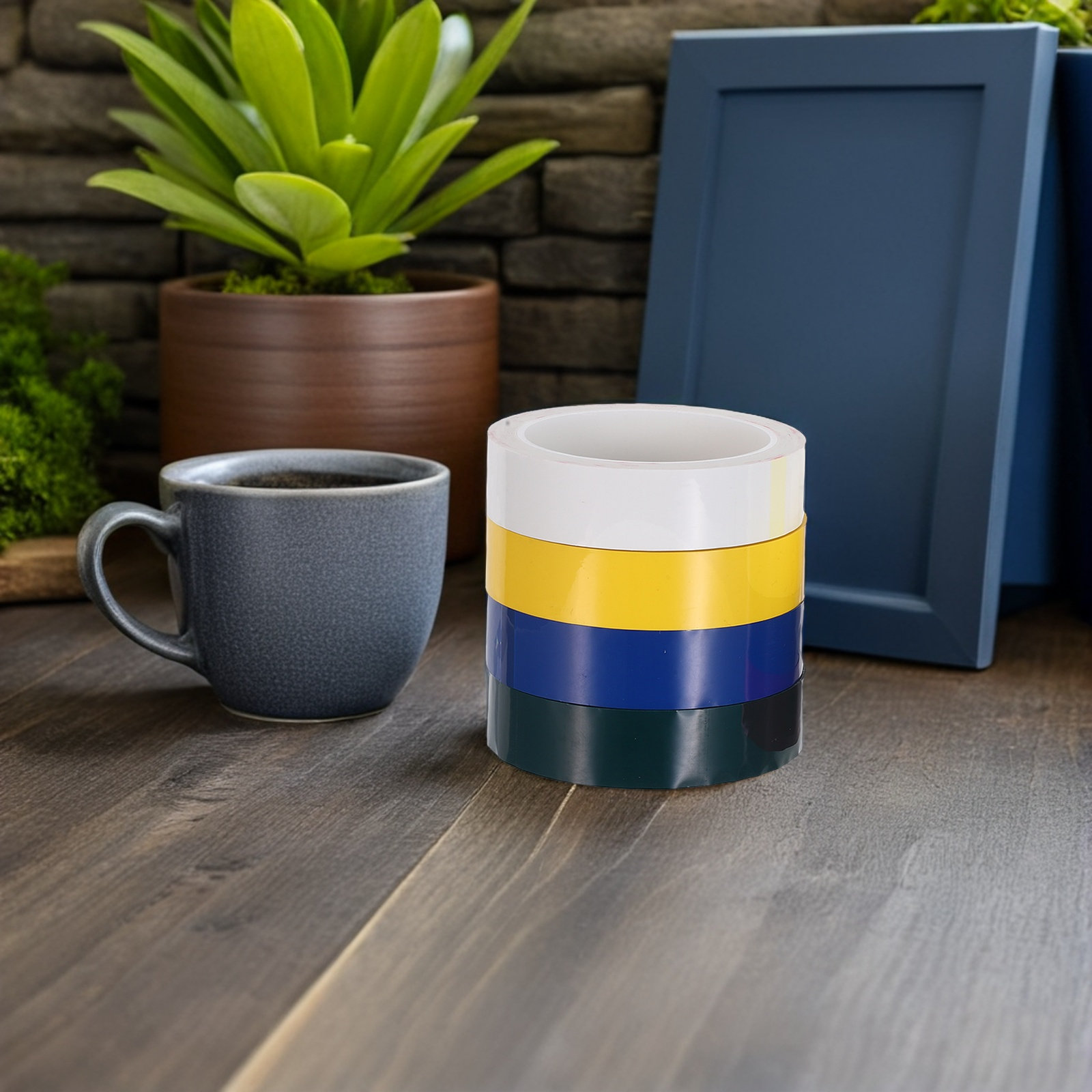 8 Rolos de Fita Adesiva Colori - Art Craft School avaliação e preço