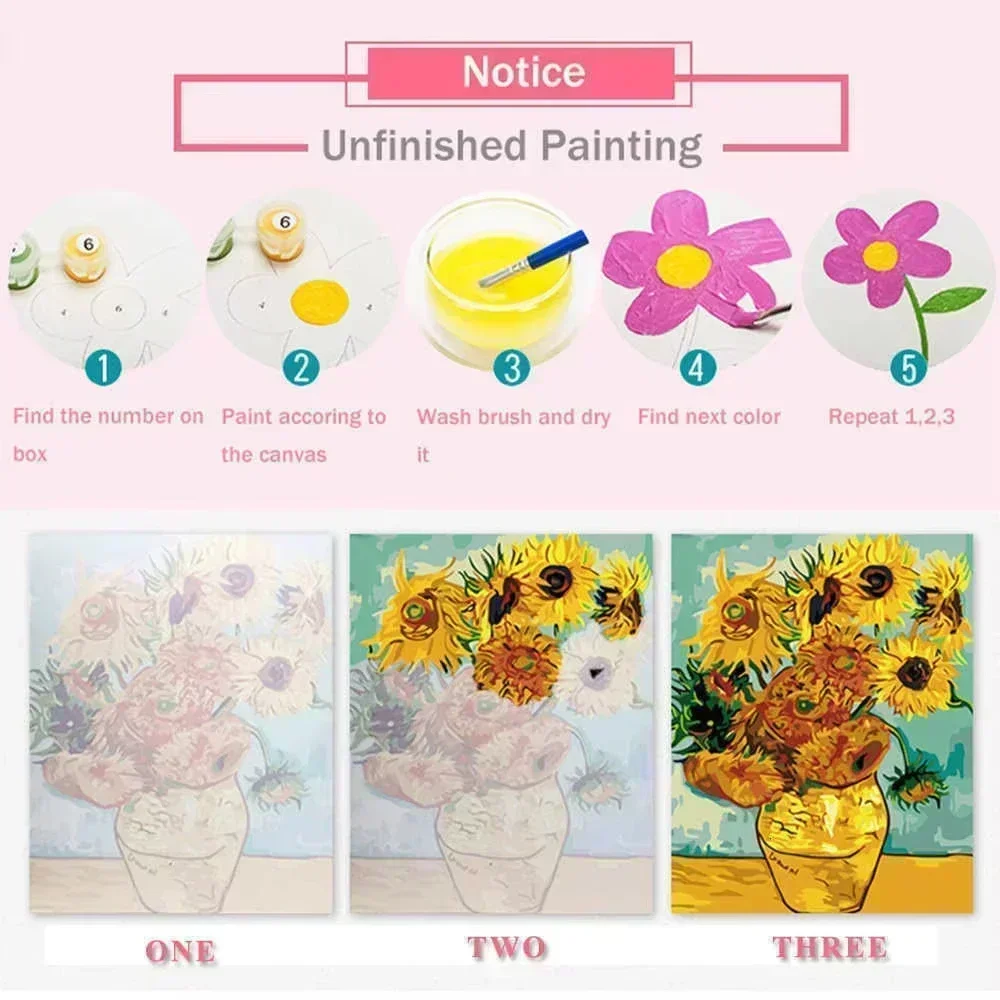 Kit de Pintura por Números Vil - Art Craft Village avaliação e preço