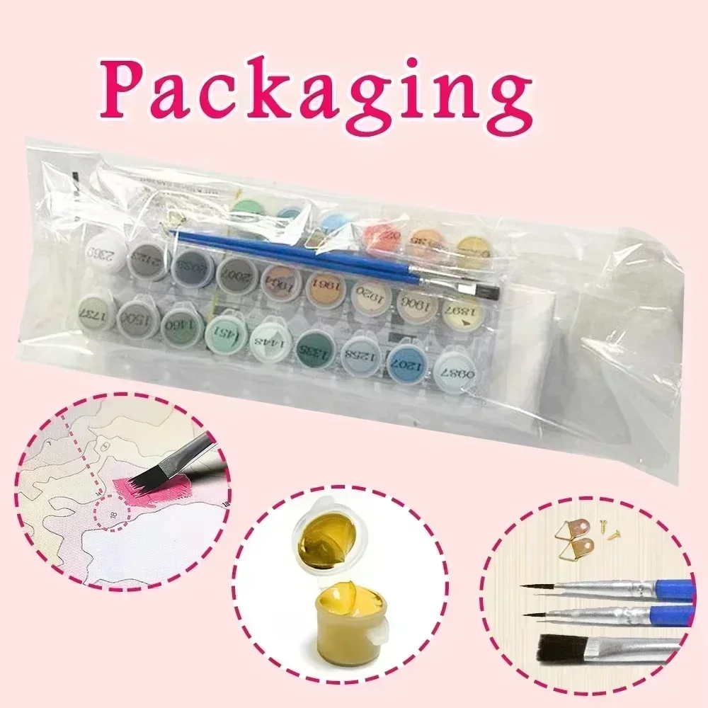 Kit de Pintura por Números Vil - Art Craft Village avaliação e preço