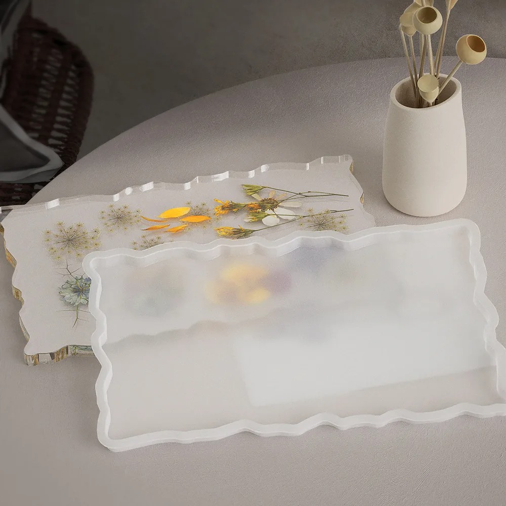 Bandeja de resina epóxi molde  - Art Craft Website avaliação e preço