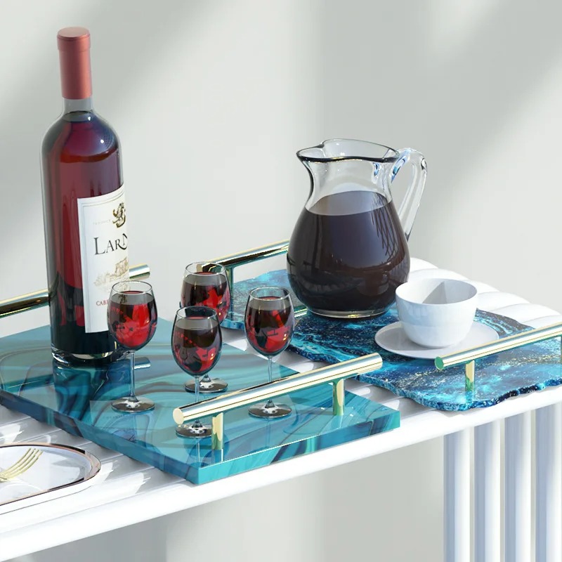 Bandeja de resina epóxi molde  - Art Craft Website avaliação e preço