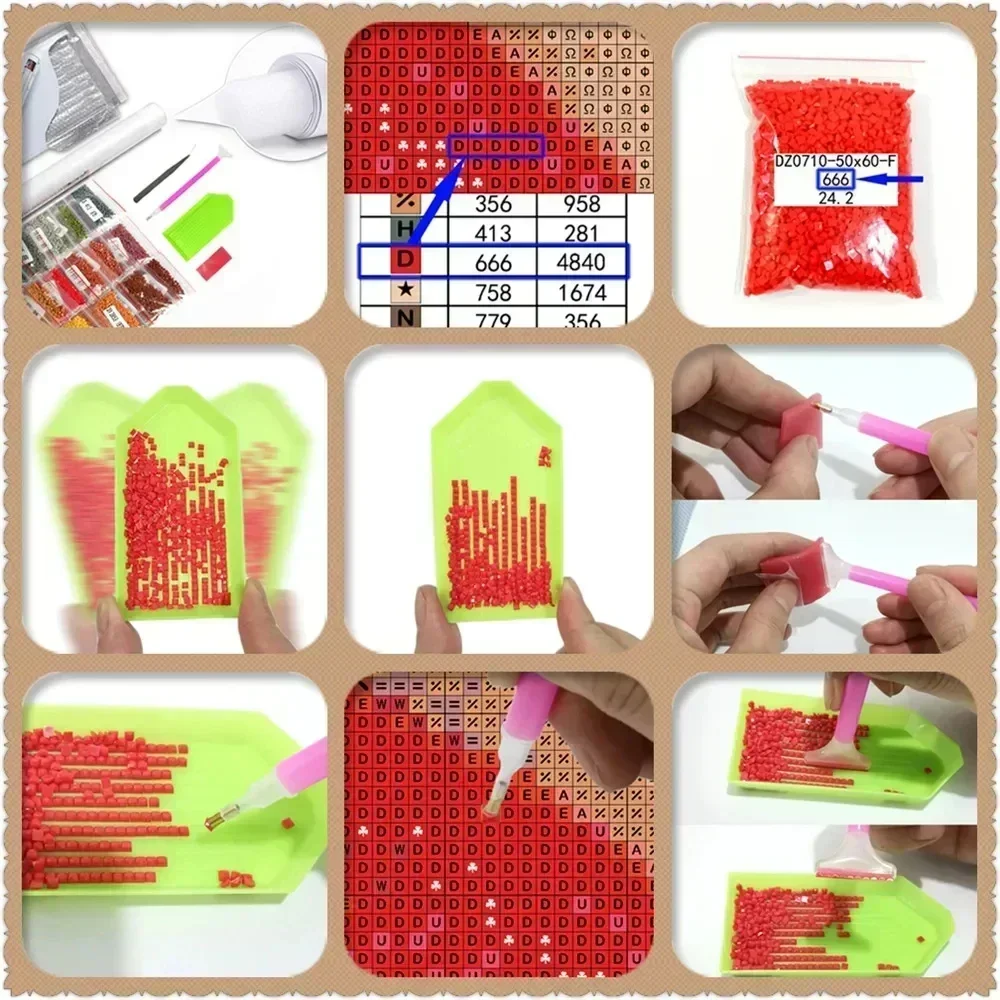 Kit de Pintura Diamante 5D DIY - Art Craft Website avaliação e preço