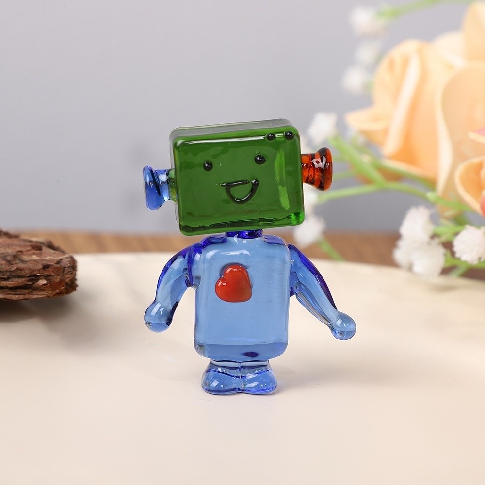Ornamentos de Robô Coloridos e - Art Craft Robot avaliação e preço