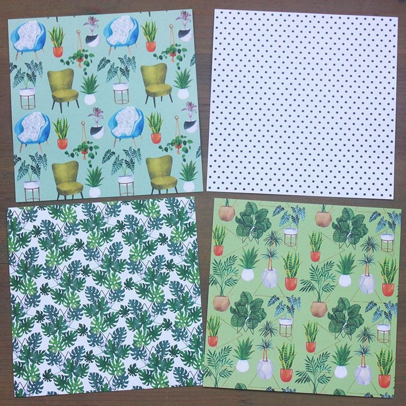 24 Folhas de Papel Artesanal M - Art Craft Background avaliação e preço