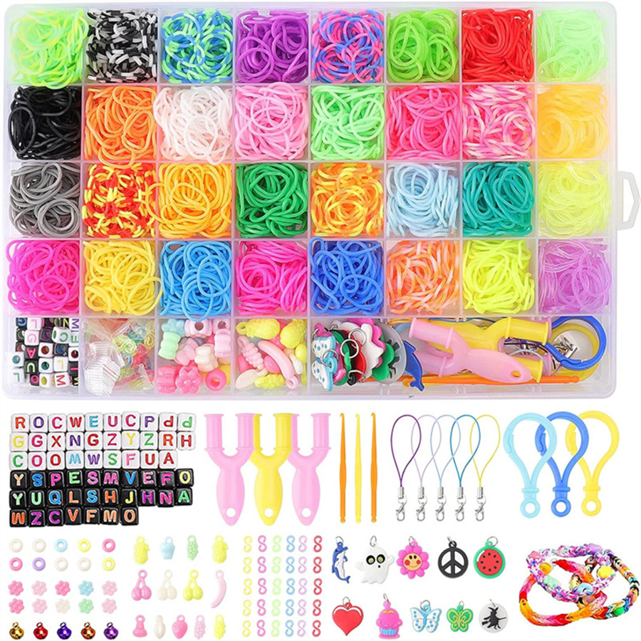 Kit de pulseira de borracha co - Art Craft Kite avaliação e preço