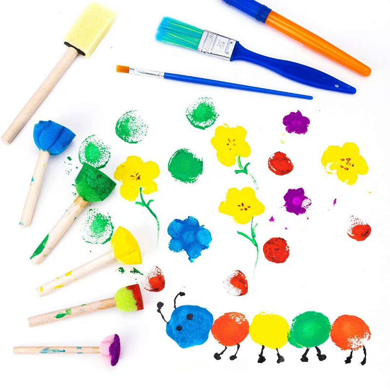 Pacote de esponjas e pincéis p - Art And Craft Studio avaliação e preço