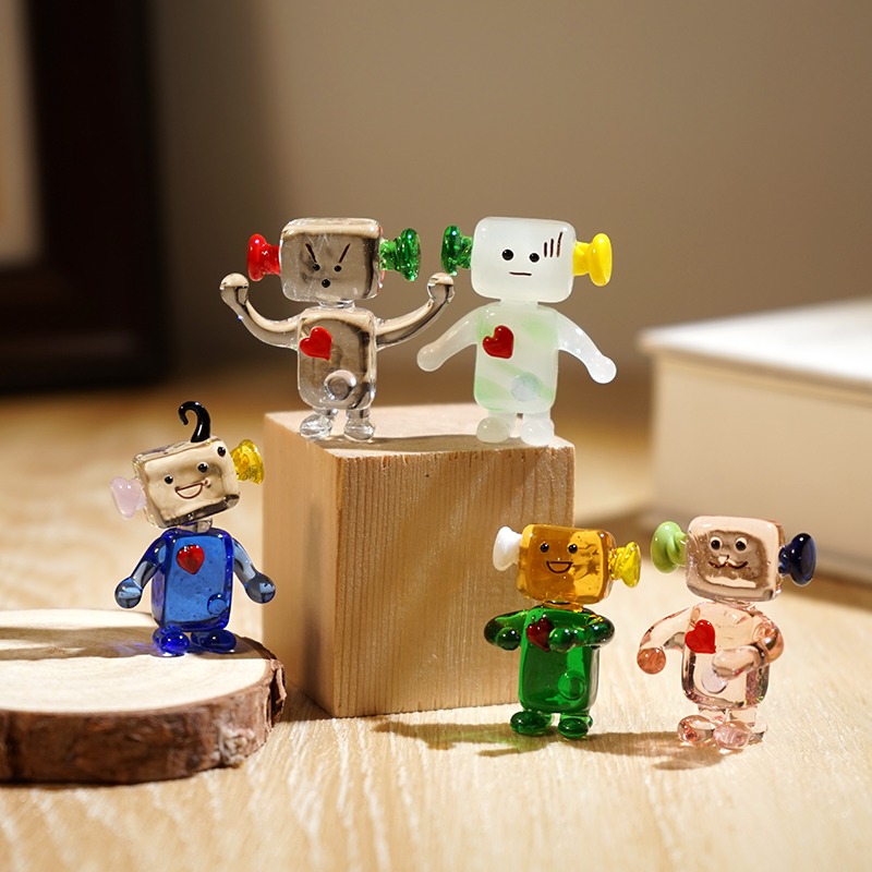 Bonito rosto robô artesanal de - Art Craft Robot avaliação e preço