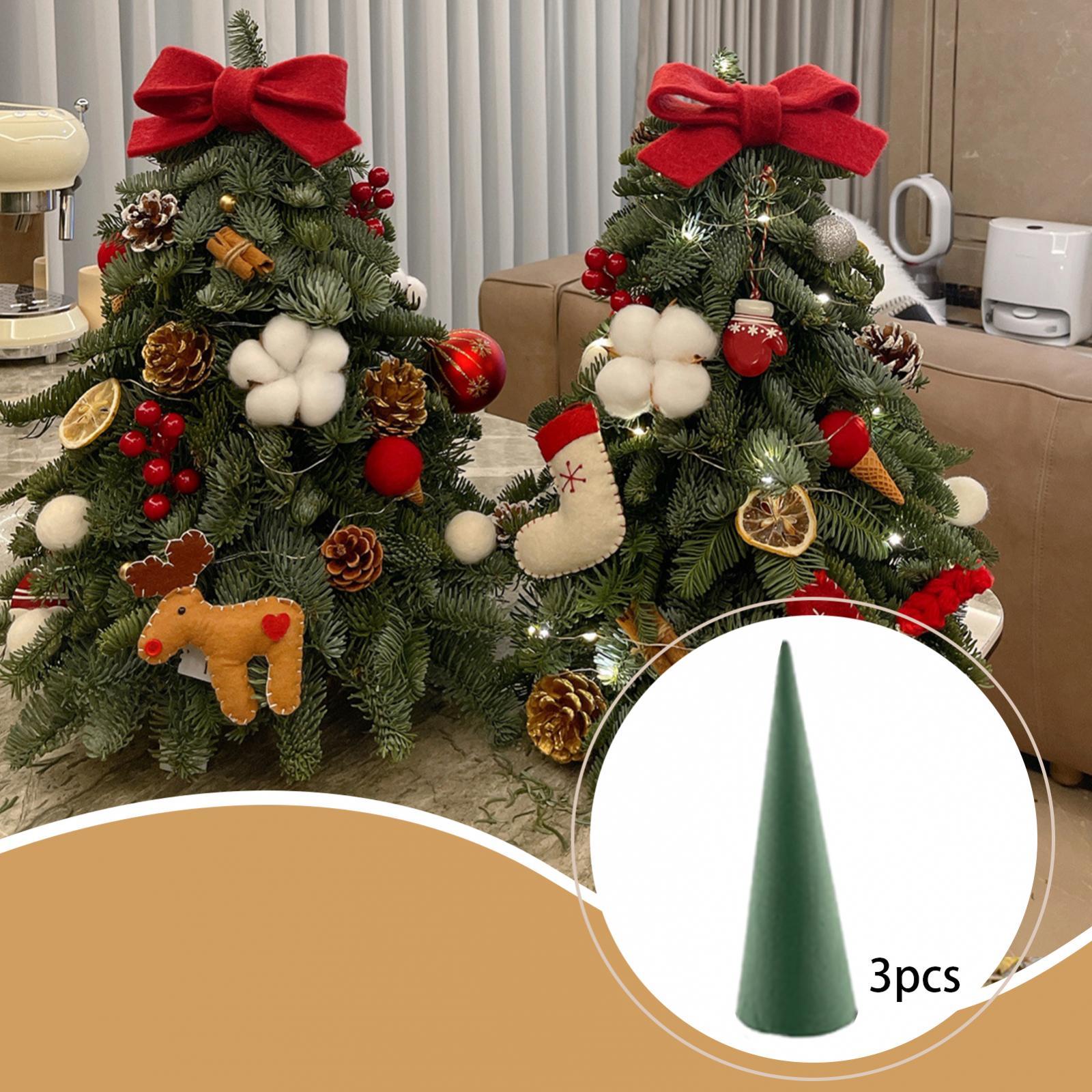 Cone de árvore de natal floral - Art Craft Christmas Tree avaliação e preço